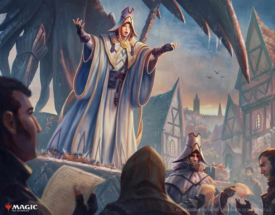Sigardan Zealot - Illustration for MTG : Mystery Box 2