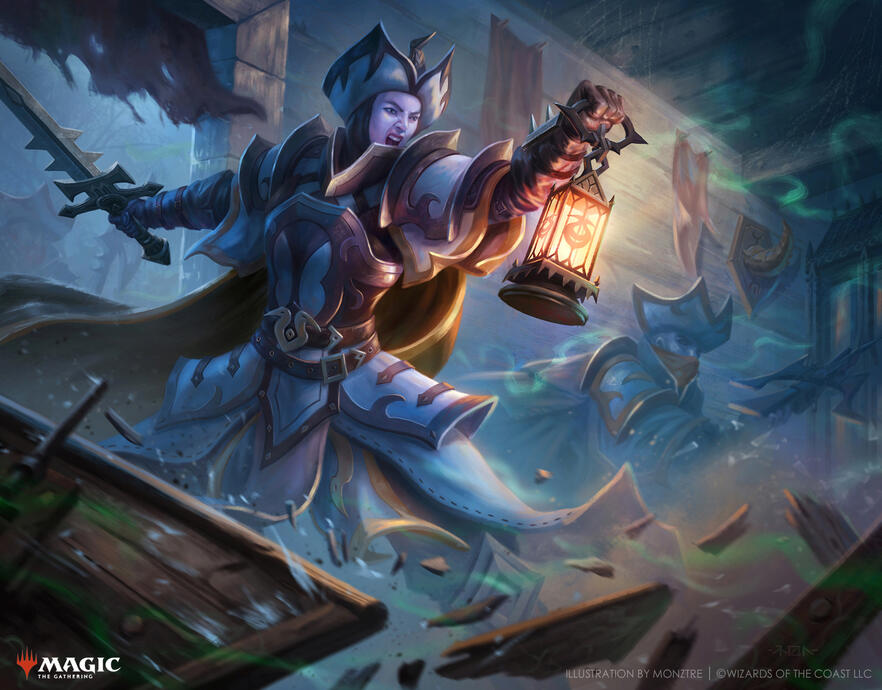 Inquisitor Captain - Illustration for MTG Arena | Alchemy